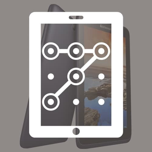 Сброс графического ключа в планшете Lenovo A3500