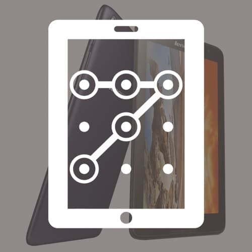 Сброс графического ключа в планшете Lenovo A5500